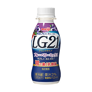 明治プロビオヨーグルトlg21 ドリンクタイプブルーベリーミックス 発売 明治 日本食糧新聞電子版