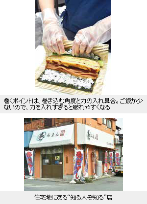メニュートレンド 半端ない 具ぎっしりスタイル 巻ろまん本舗 巻き寿司 日本食糧新聞電子版