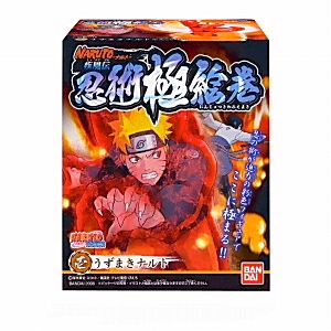 玩具菓子 Naruto ナルト 疾風伝 忍術極絵巻 発売 バンダイ 日本食糧新聞電子版