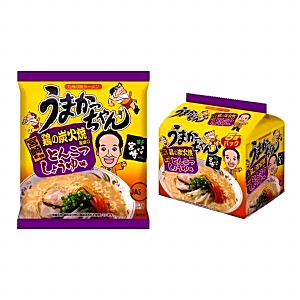 うまかっちゃん 宮崎名物鶏の炭火焼風味のとんこつしょうゆ味」発売