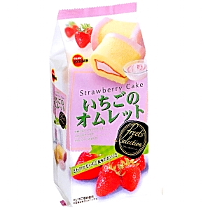 アザラシ♡苺オムレット いちごのオムレット」発売（ブルボン） - 日本食糧新聞・電子版