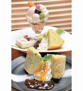 メニュートレンド 季節感たっぷりの和パフェが人気 和カフェ 季の音 日本食糧新聞電子版