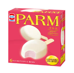 エスキモー Parm ストロベリーアイスクリームバー 発売 森永乳業 日本食糧新聞電子版