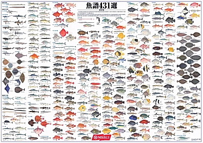 日本水産、オリジナルポスター「魚譜431選」作成 - 日本食糧新聞電子版