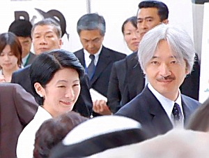 開会式に出席された秋篠宮ご夫妻
